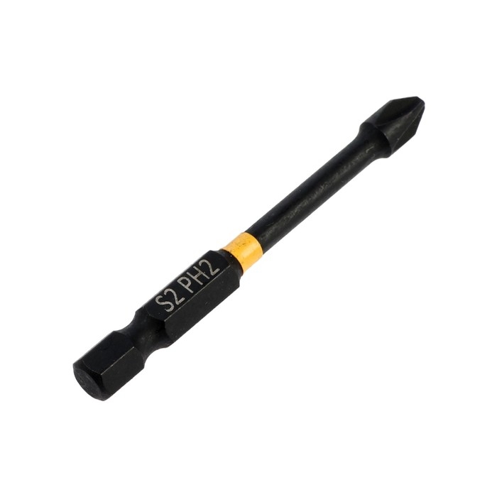 Бита ТУНДРА ПРОФИ, Torsion, сталь S2, PH2 х 65 мм, пвх-чехол Бита ТУНДРА ПРОФИ, Torsion, сталь S2, PH2 х 65 мм, пвх-чехол