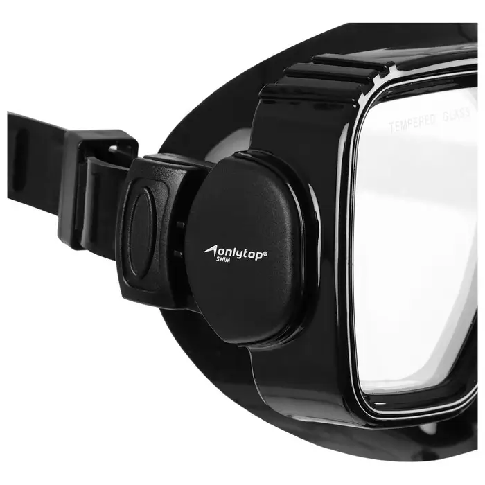 Маска для дайвинга ONLYTOP, закалённое стекло Маска для дайвинга ONLYTOP, закалённое стекло