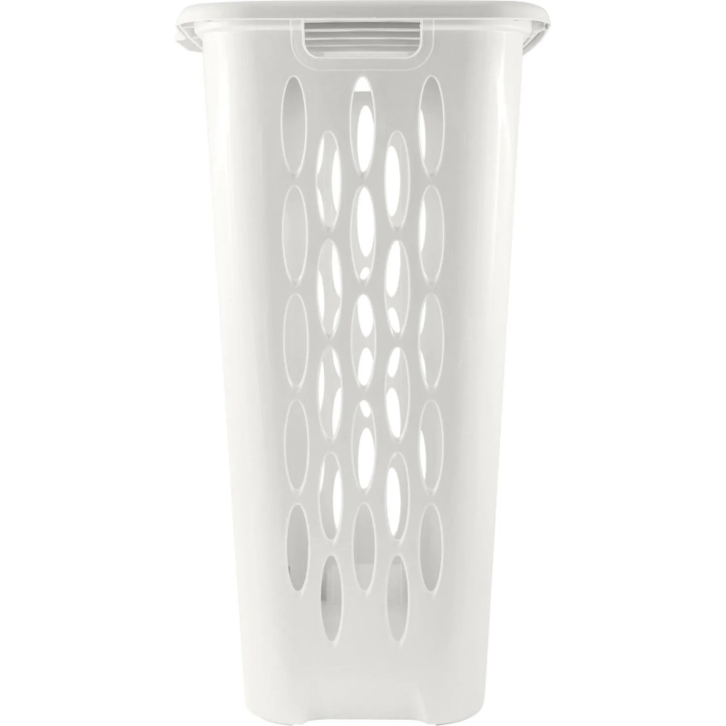 Корзина для белья Keeplex Light с крышкой 37л белое облако