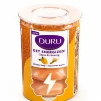 Набор туалетного мыла DURU GET ENERGIZED Лимон и женьшень 4&times;90 г