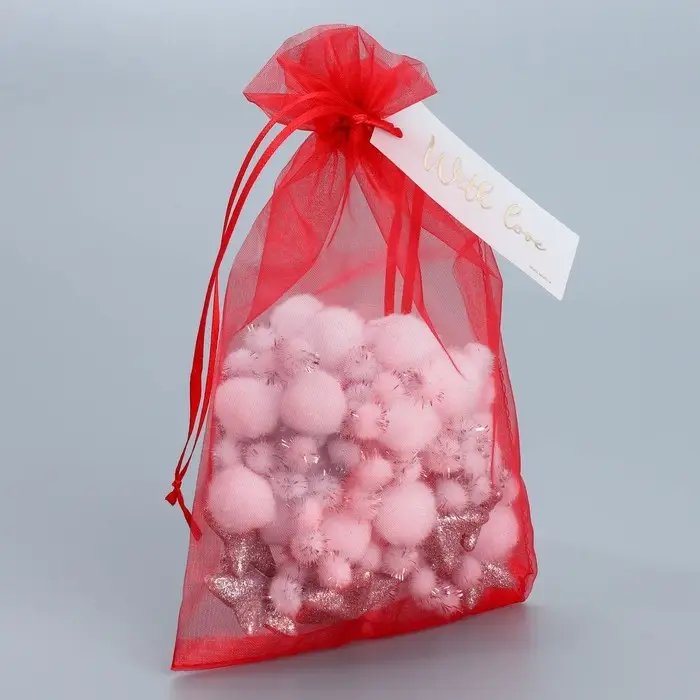 Мешочек подарочный органза бордовый «Счастье внутри», с шильдиком, 16 х 24 см +/- 1.5 см Мешочек подарочный органза бордовый «Счастье внутри», с шильдиком, 16 х 24 см +/- 1.5 см