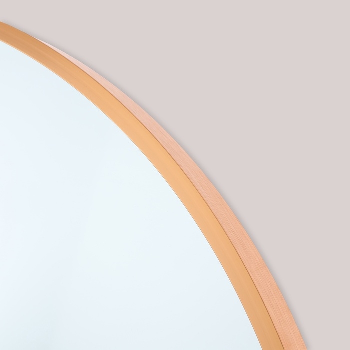 Зеркало "Бронза", настенное, 60 × 3 см