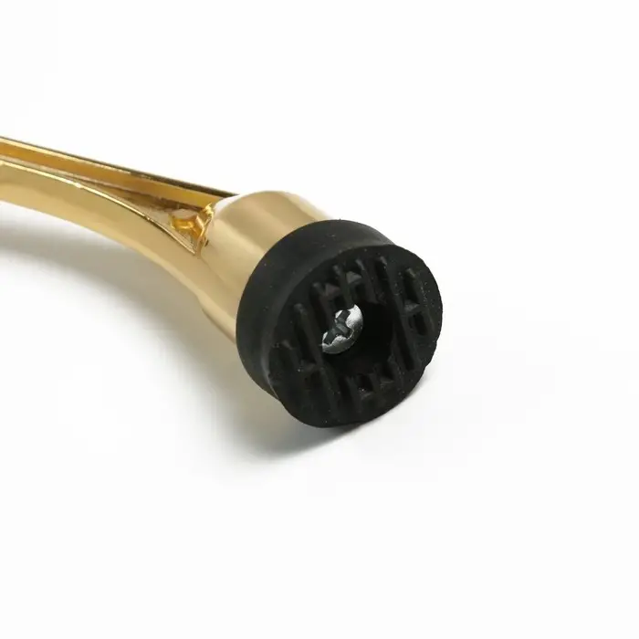 Фиксатор дверной LOCKLAND, &laquo;козья ножка&raquo;, цвет золото