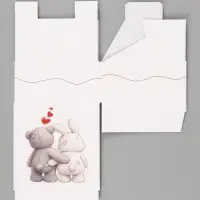 Коробка подарочная самосборная &laquo;Люблю тебя&raquo;, 15&times;15&times;7 см