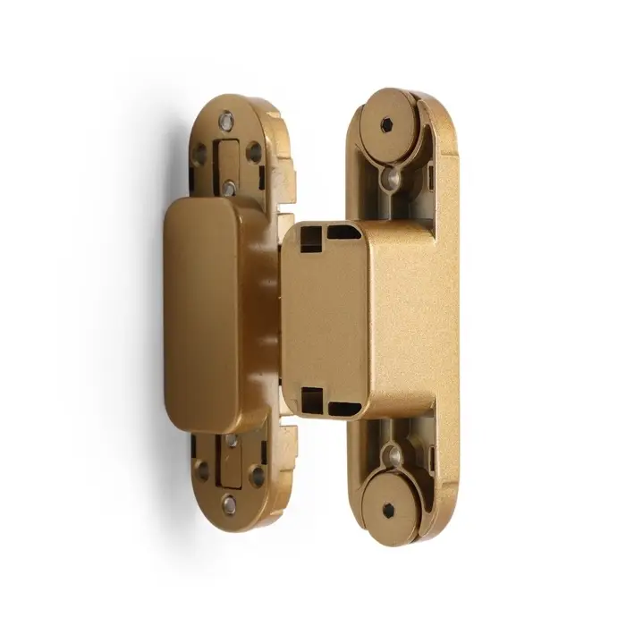 Петля скрытой установки LOCKLAND, 30&times;110 мм, с 3D-регулированием, цвет матовое золото