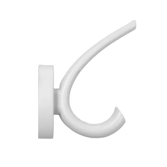 Крючок мебельный CAPPIO USUAL, двухрожковый, цвет лунный серый