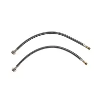 Смеситель для кухни ZEIN Z2110, однорычажный, гибкий излив, картридж 40 мм, белый/хром