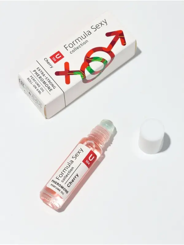 Парфюмерное масло женское с феромонами Formula Sexy Collection Cherry U104, 8 мл