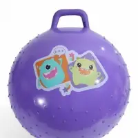 Мяч прыгун массажный 65 см, МИКС