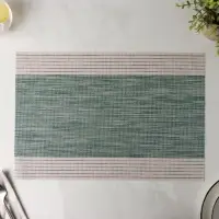 Салфетка сервировочная на стол «Космос», 45×30 см, цвет зелёный