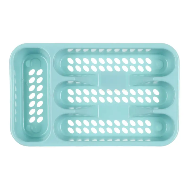 Лоток для столовых приборов тм VETTA Кантри, 4 секции, 33х19,5х4,5см, пластик