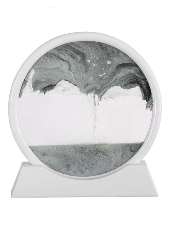 Песочные часы-картина, 18 х 19 см, антистресс, песок черный Песочные часы-картина, 18 х 19 см, антистресс, песок черный