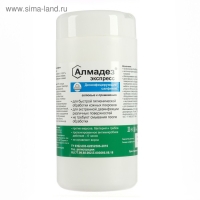 Дезинфицирующие влажные салфетки "Алмадез-экспресс" № 60 (14*18см) в банке