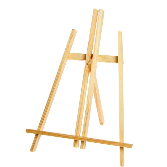 Мольберт настольный демонстрационный «Лира» 375 х 260 х 180 мм, (профиль 10 х 10 мм), неокрашенное дерево, Calligrata Мольберт настольный демонстрационный «Лира» 375 х 260 х 180 мм, (профиль 10 х 10 мм), неокрашенное дерево, Calligrata