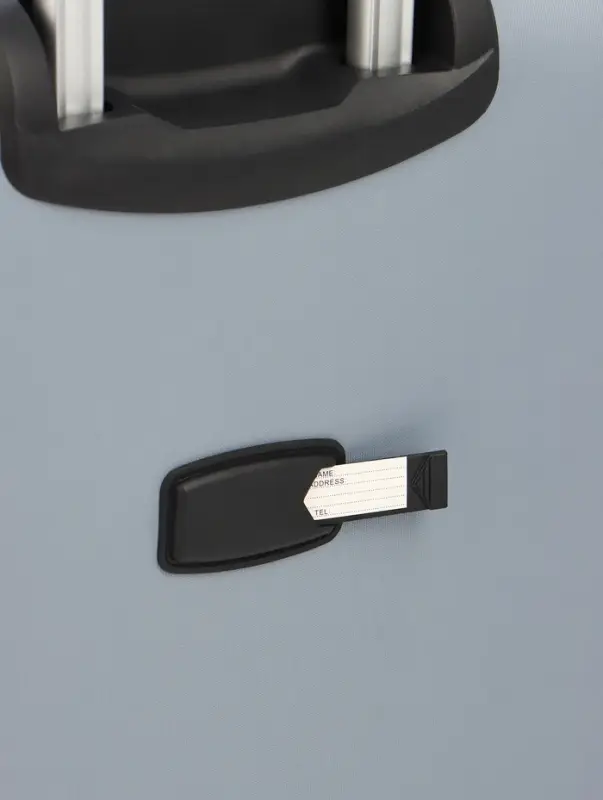 Чемодан на колёсах TEXTURA, кодовый замок, с увеличением, 47&times;30&times;78 см, 28", серый