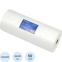 Салфетка спанлейс в рулоне 35х70, белый, пл.50, 100шт/рул, 10252(0179)