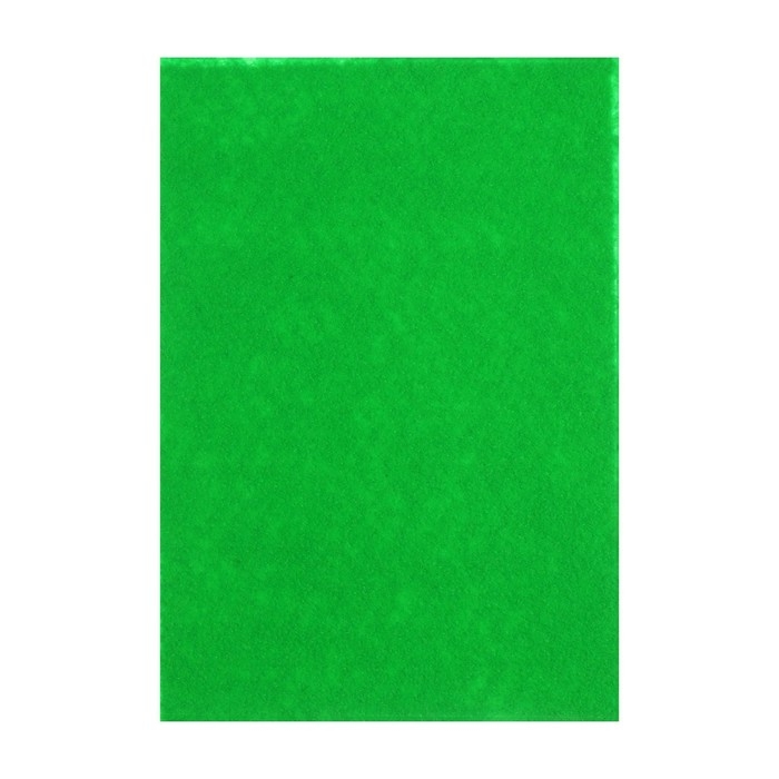 Фетр цветной набор, толщина - 2 мм, формат А4, мягкий, 15 листов, 15 цветов, насыщенные цвета, TOP