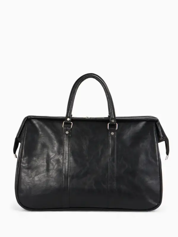 Сумка дор Саквояж, 48*18,5*30, отд на молнии, черный Сумка дор Саквояж, 48*18,5*30, отд на молнии, черный