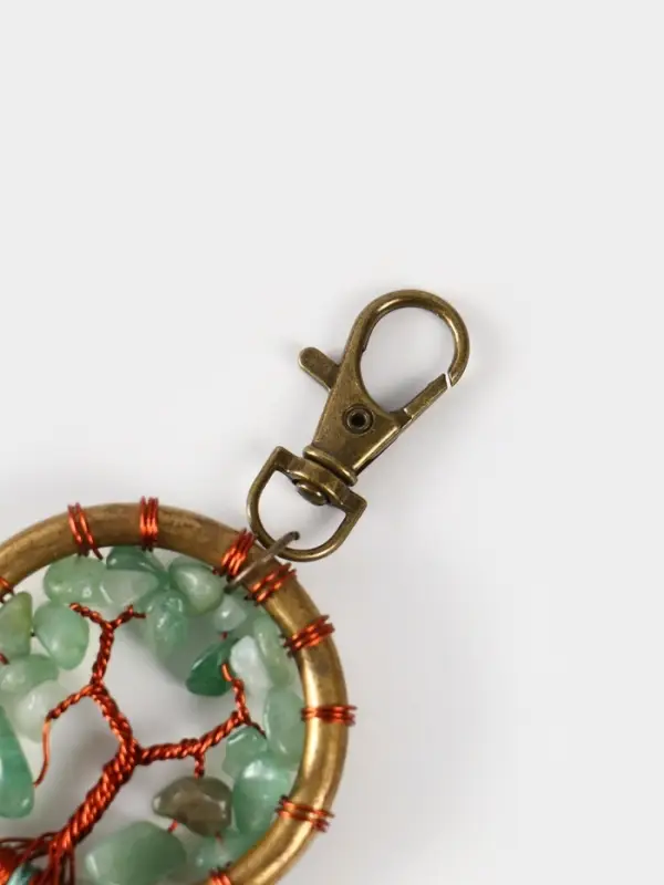 Брелок ловец снов Брелок ловец снов "Великое древо" 19 см, цв. мятный