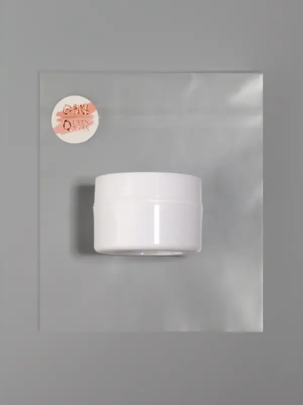 Баночка для хранения, 14 мл, белая Баночка для хранения, 14 мл, белая