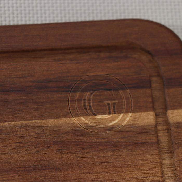 Маслёнка, 19×12,5×6 см, акация Маслёнка, 19×12,5×6 см, акация