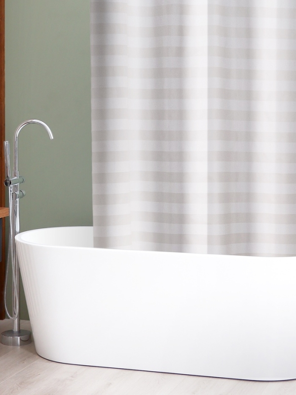 Штора для ванной Штора для ванной "Моно", 180х180 см, PEVA