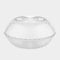 Тарелка глубокая &laquo;Магия&raquo;, 900 мл, d=19.5 см, стекло, прозрачная