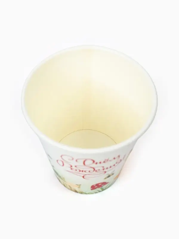 Стакан одноразовый бумажный &laquo;Ёж и лиса&raquo;, 250 мл