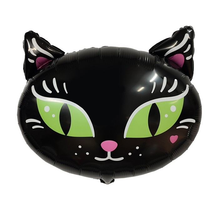 Шар фольгированный фигура 24 Шар фольгированный фигура 24" «Чёрная кошечка», инд.упаковка