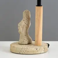 Лампа настольная RISALUX &laquo;Ева&raquo;, Е14, 40 Вт, бежевая, 15&times;15&times;31 см