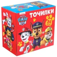 Точилка пластиковая прямоугольная, «Щенячий патруль»