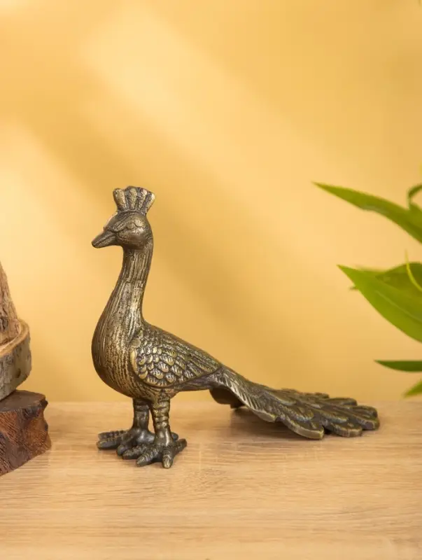 Сувенир «Павлин», 18×8.5×14 см, алюминий Сувенир «Павлин», 18×8.5×14 см, алюминий