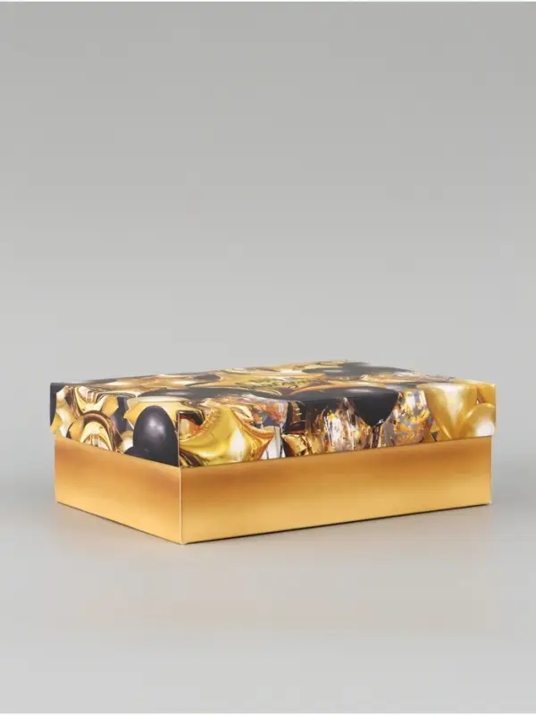 Коробка подарочная складная &laquo;С днём рождения!&raquo;, 21&times;15&times;7 см