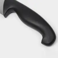 Нож кухонный шеф Sharp, лезвие 30.5 см, нержавеющая сталь, чёрная ручка