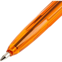 Ручка шариковая неавтомат. Attache Corvet масл,крас,0,5мм,оран,Россия