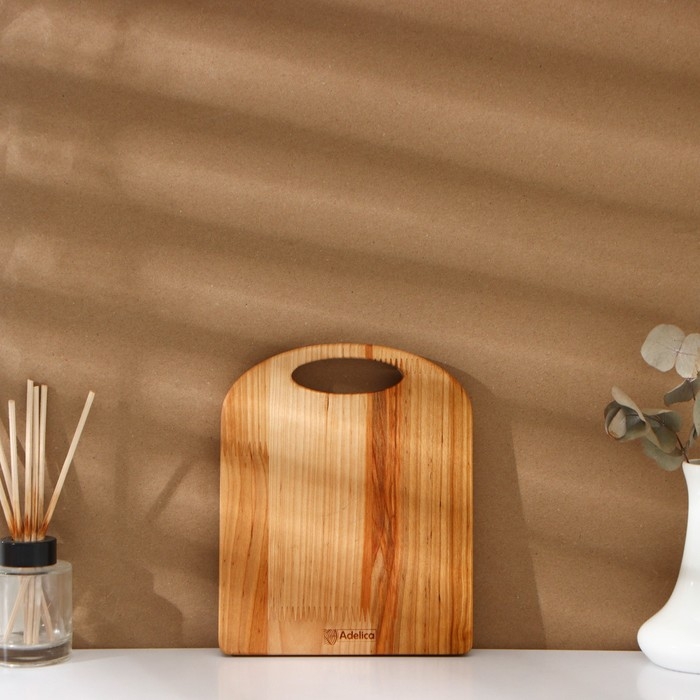 Набор разделочных досок на подставке Adelica, 3 шт: 38×18, 30×18, 22×18 см, берёза Набор разделочных досок на подставке Adelica, 3 шт: 38×18, 30×18, 22×18 см, берёза