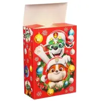 Коробка подарочная, &laquo;С Новым годом&raquo;, 16&times;23&times;7.5 см, Щенячий патруль