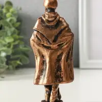 Фигура "Солдат" размер 15х6х3 см, гипс , винтажная бронза Фигура "Солдат" размер 15х6х3 см, гипс , винтажная бронза