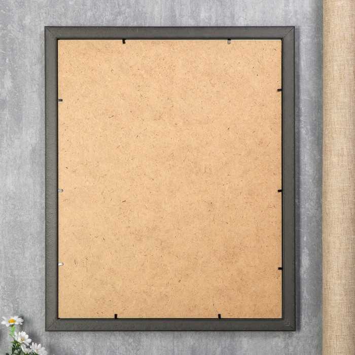 Фоторамка пластик Фоторамка пластик "МИРАМ" 40х50 см, 277 чёрный (пластиковый экран)