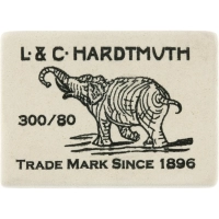 Ластик KOH-I-NOOR ELEFANT 300/80 8х26х19мм Чехия