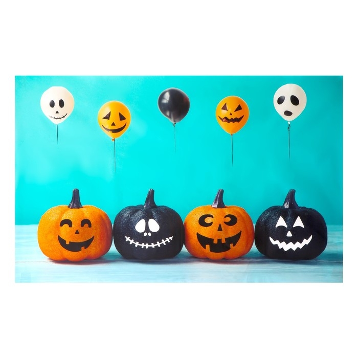 Фотофон винил Фотофон винил "Тыковки и шарики" 80х125 см