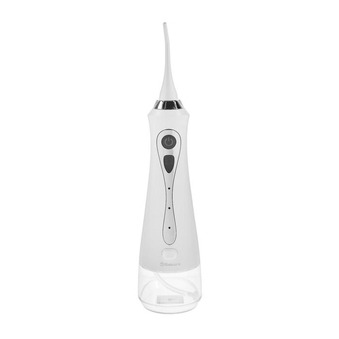 Ирригатор Sakura SA-5560, портативный, 230 мл, 3 режима, 1200 импульсов/мин, АКБ Ирригатор Sakura SA-5560, портативный, 230 мл, 3 режима, 1200 импульсов/мин, АКБ