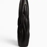 Ваза для цветов напольная &laquo;Бертольдо&raquo;, 58&times;12 см, керамика, чёрная