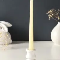 Набор свечей античных, 2.3&times;24.5 см, 5 ч, 55 г, 2 шт., слоновая кость