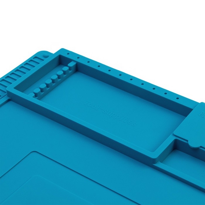 Термостойкий силиконовый коврик для ремонта часов, нескользящий, 45 х 30 см Термостойкий силиконовый коврик для ремонта часов, нескользящий, 45 х 30 см