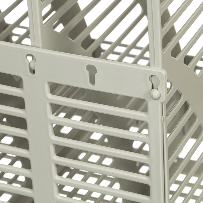 Лоток вертикальный Attache сборный 3 отделения серый