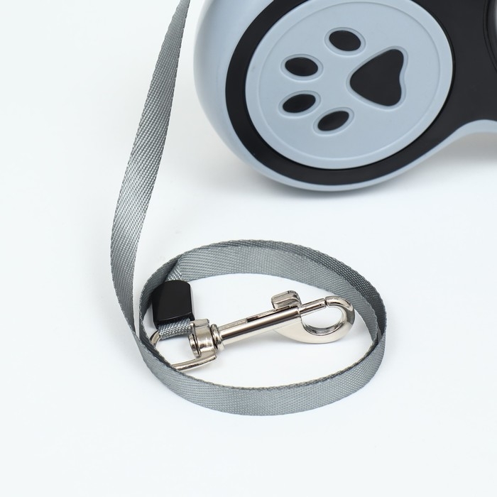 Рулетка  Рулетка "В путь!", 5 м, до 15 кг, чёрно-серая