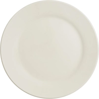 Тарелка Makalu, D178мм, фарфор, белая 18шт/уп
