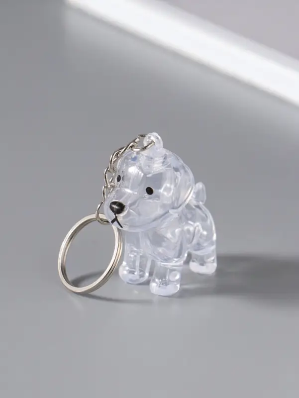 Брелок пластик "Преданный друг - пёсик" 8х3х5 см