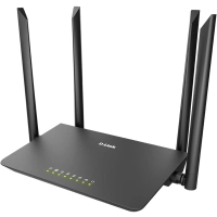 Маршрутизатор беспроводной D-Link DIR-820/RU/A1A AC1200 10/100BASE-TX черны